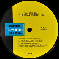 The Brian Browne Trio (split with The Doug Randle Orchestra)