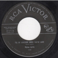 I'll Be Lonesome When You're Gone b/w On a Little Bamboo Bridge