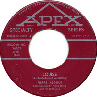 Louise b/w It's Gonna Be Cloudy