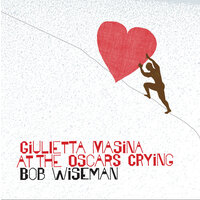 Giulietta Masina at the Oscars Crying