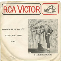 Montreal de toi j'ai reve b/w Tout ce beau passe (picture sleeve)