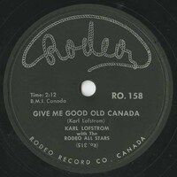 Give Me Good Old Canada // Yodeller's Dream