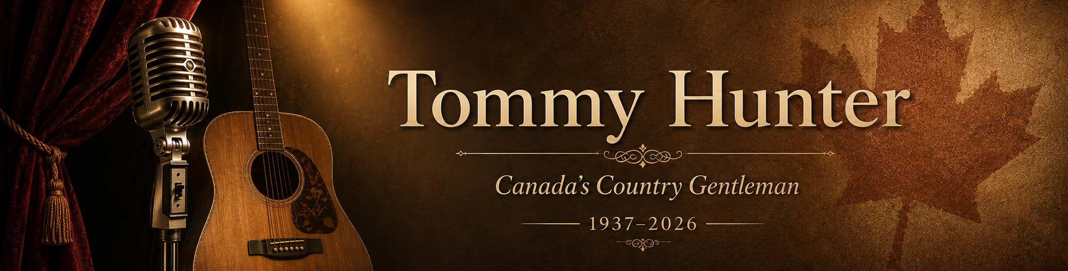 Tommy Hunter featured artwork