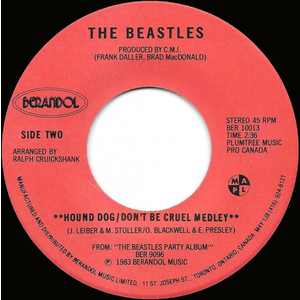Jingle Bells b/w Hound Dog / Don't be Cruel Medley - Don't Be Cruel Medley