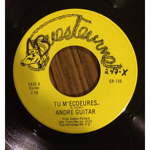 Tu M'écoeures b/w Pourquoi Ne Pas Dire Que Tu M'aimes