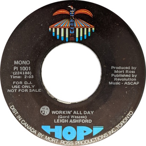 Workin' All Day [Mono] b/w Workin' All Day [Stereo] (Promo)