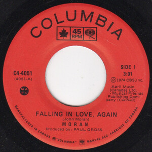 Falling in Love, Again b/w Sit Yourself Down