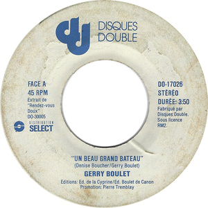 Un Beau Grand Bateau b/w Un Beau Grand Bateau