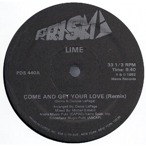 Come and Get Your Love (Remix) b/w Come and Get Your Love