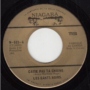 Casse Pas Ta Chaîne b/w Je Te Veux