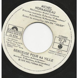 Jouer b/w Berceuse Pour Ma Ville