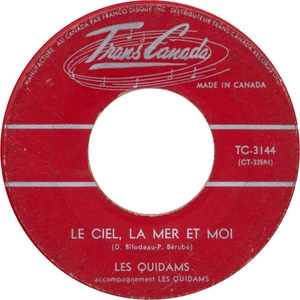 Le Ciel, La Mer Et Moi b/w C'est Par Principe