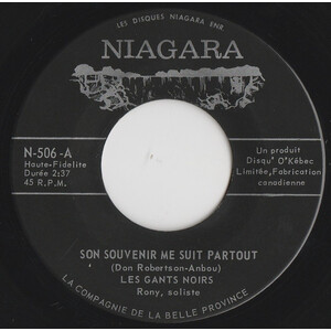 Son Souvenir Me Suit Partout b/w Ta Silhouette