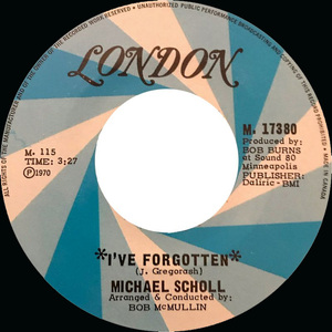 I've Forgotten b/w The Day That You Left Me to Cry