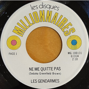 Ne me quitte pas b/w Vivre sans toi