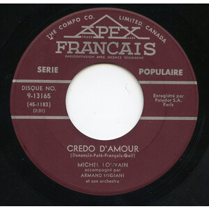 Credo d'Amour b/w Linda