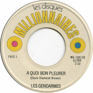 A quoi bon pleurer b/w Petit Demon