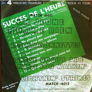 Renée Martel Une Jeune Homme Bien b/w Le Trio Bak Les Marionnettes (picture sleeve)