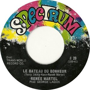 Le Bateau Du Bonheur b/w Un Certain Soir (The Night Before)