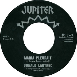 Maria Pleurait b/w Il Faut être Deux