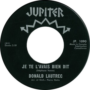 Je Te L'avais Bien Dit b/w Dou-Wak-Ka-Dou-Wa