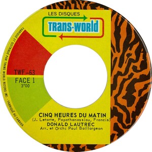  Cinq Heures Du Matin b/w Le Cœur à L'endroit