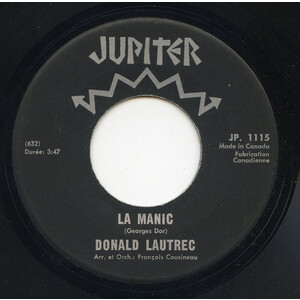 	La Manic b/w Je Ne T'En Veux Pas