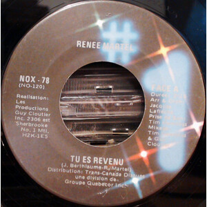 	Tu Es Revenu b/w Il Est Là