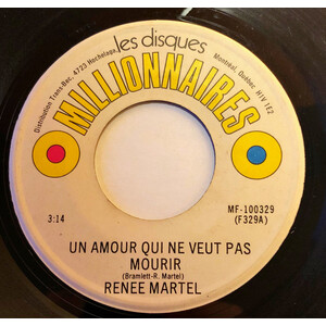 	Un Amour Qui Ne Veut Pas Mourir b/w Mon Roman D'Amour