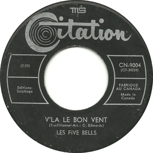  V'la Le Bon Vent b/w Amen