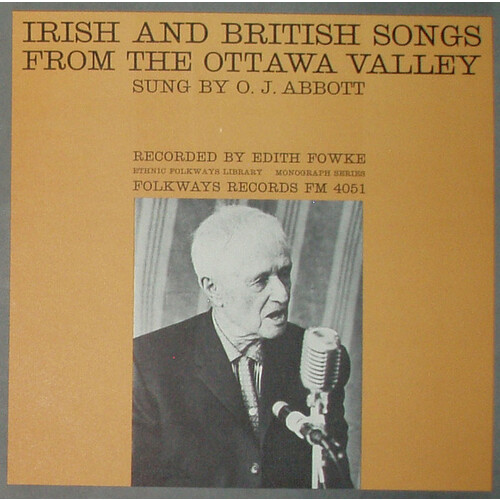 Irish & British Songs from the Ottawa Valley