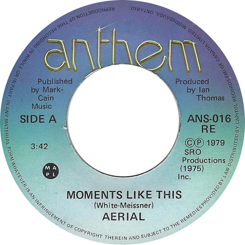 Moments Like This b/w Tell Me