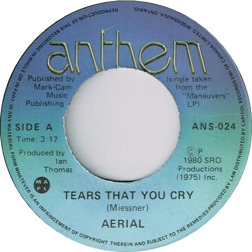 Tears That You Cry b/w Up In The Air