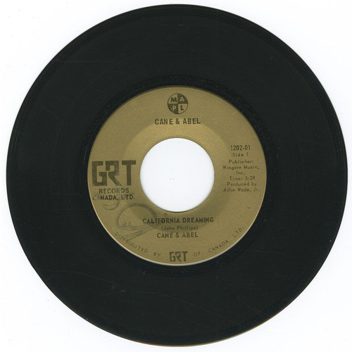 California Dreaming b/w Girl You Move Me