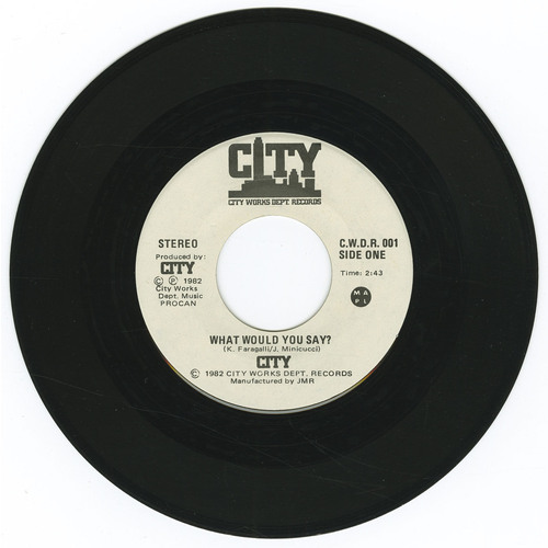 What Would You Say? b/w Out of Nowhere