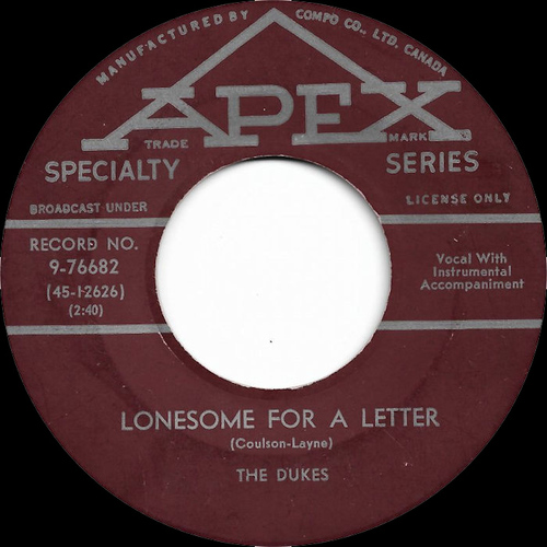 Lonesome for a Letter b/w Little Woman
