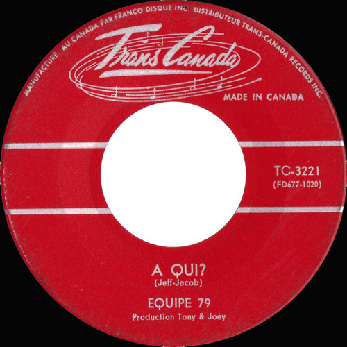 À qui? b/w J'aime ta voix