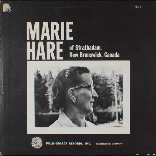  Marie Hare Of Strathadam, New Brunswick, Canada