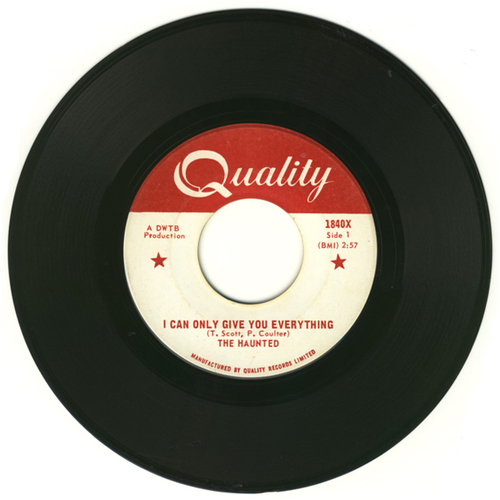 I Can Only Give You Everything b/w No More Lovin'
