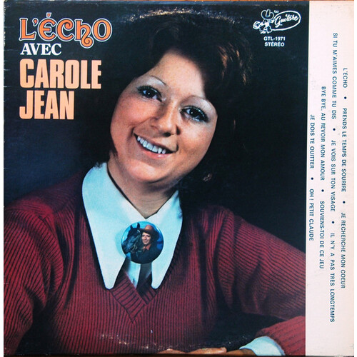 L'echo avec Carole Jean