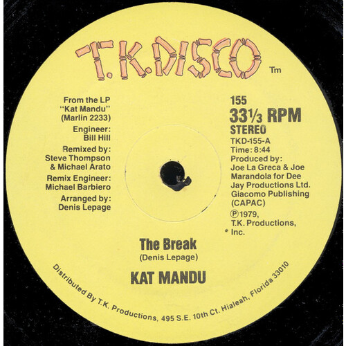 The Break b/w There's Only Been a Few