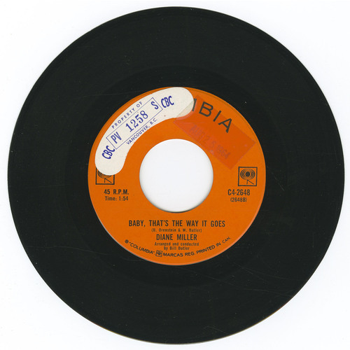 Mr. Teperman b/w Baby That's the Way it Goes