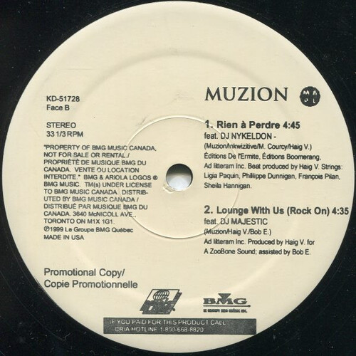 Rien à perdre (split with Madlocks)