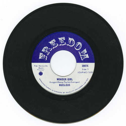 Wonder Girl b/w Help Me Find Some Peace