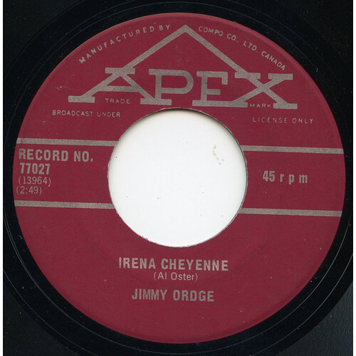 Irene Cheyenna b/w If Heartache Is The Fashion