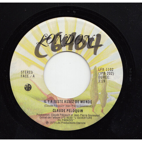 Il Y A Juste Assez De Monde b/w La Resurrection