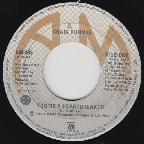 You're a Heartbreaker b/w You and I