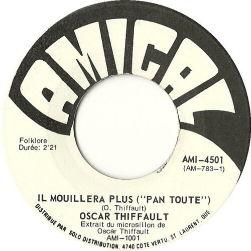 Il Mouillera Plus ("Pan Toute") b/w Les Grèves