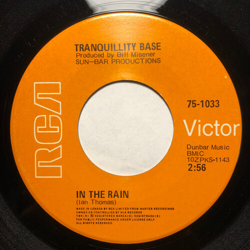 In the Rain b/w Day is Over