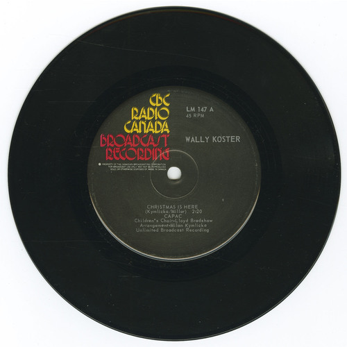 Christmas is Here b/w Christmas, My Time of Year